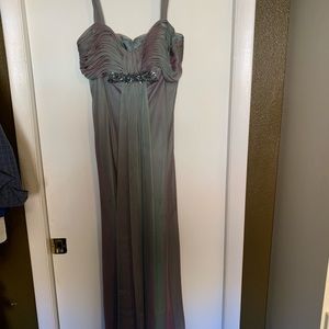 Pretty green gown